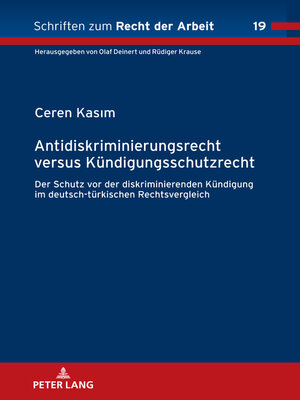 cover image of Antidiskriminierungsrecht versus Kuendigungsschutzrecht